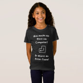 Piraten-Style für Tech-Fans! T-shirt (Voorkant volledig)