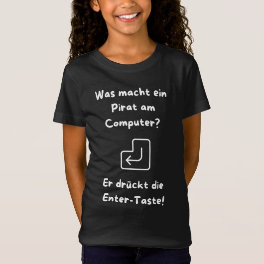 Piraten-Style für Tech-Fans! T-shirt (Voorkant)