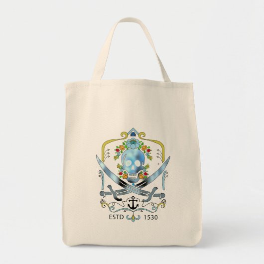 piraten tote bag (Voorkant)