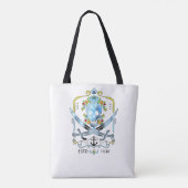 piraten tote bag (Achterkant)