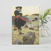 Piraten uit de oude tijd, William Kidd begraaft sc (Staand voorkant)