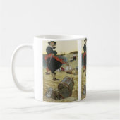 Piraten uit vroeger tijden, William Kidd die schat Koffiemok (Links)