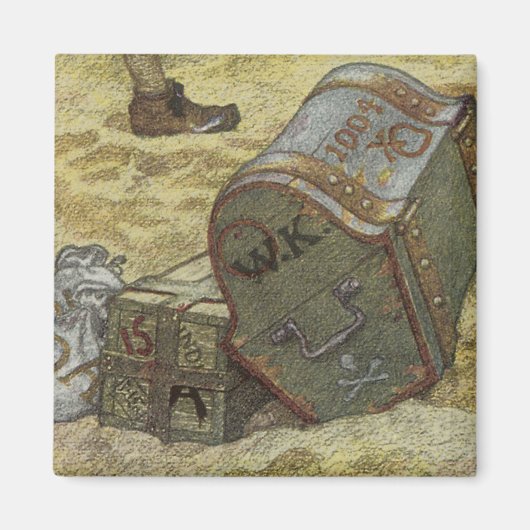 Piraten uit vroeger tijden, William Kidd die schat Magneet (Voorkant)