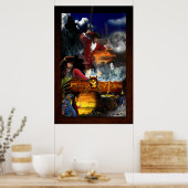 "Piraten van de 7 Zeeen" Poster (Keuken)