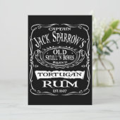 Piraten van de Caraïben Tortugan Rum Sparrow (Staand voorkant)