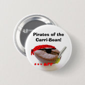 Piraten van de Carri-Bean! Ronde Button 5,7 Cm (Voorkant /achterkant)