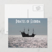 Piraten van Florida Briefkaart (Voorkant / Achterkant)