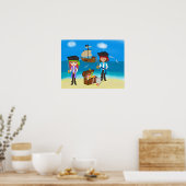 Piraten van het Hinterland Poster (Keuken)