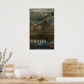 PIRATEN VAN HET PLANK POSTER (Keuken)
