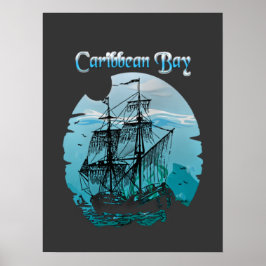  piraten van het Zee Poster