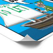 PIRATEN VAN MEYFLOWER 'POOP DECK' POSTER (Hoek)