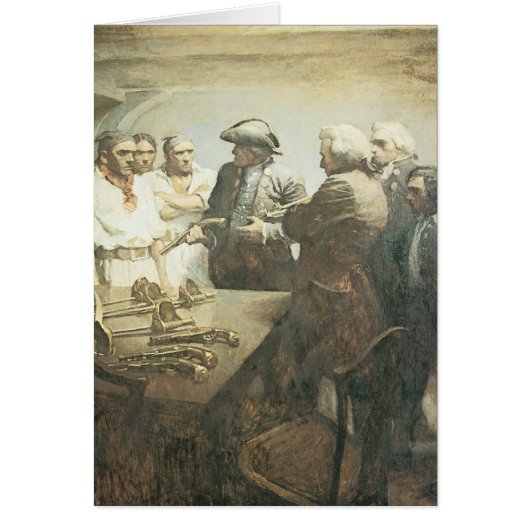  Piraten, voorbereid op Mutiny door NC Wyeth (Voorkant)