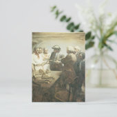 Piraten, voorbereid op Mutiny door NC Wyeth Briefkaart (Staand voorkant)