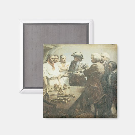  Piraten, voorbereid op Mutiny door NC Wyeth Magneet (Voorkant / Achterkant)