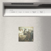  Piraten, voorbereid op Mutiny door NC Wyeth Magneet (Insitu (Vaatwasser))