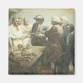  Piraten, voorbereid op Mutiny door NC Wyeth Magneet (Voorkant)