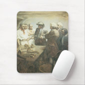  Piraten, voorbereid op Mutiny door NC Wyeth Muismat (Met muis)