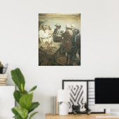  Piraten, voorbereid op Mutiny door NC Wyeth Poster (Thuiskantoor)