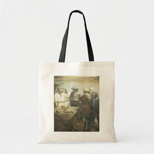  Piraten, voorbereid op Mutiny door NC Wyeth Tote Bag (Voorkant)