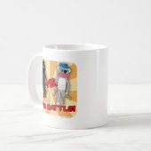 Piraten vs. Ninja Apen Koffiemok (Voorkant links)