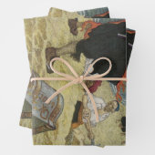 piraten, William Kidd Burying Treasure Inpakpapier Vel (In situ)