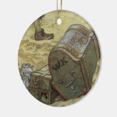  piraten, William Kidd Burying Treasure Keramisch Ornament (Links)