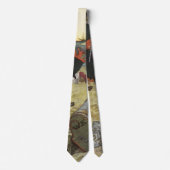  piraten, William Kidd Burying Treasure Stropdas (Voorkant)