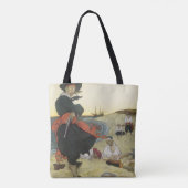 piraten, William Kidd Burying Treasure Tote Bag (Achterkant)