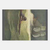 Piraten, wrak van het convenant door NC Wyeth Inpakpapier Vel (Voorkant 2)