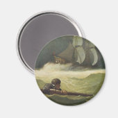  Piraten, wrak van het convenant door NC Wyeth Magneet (Voorkant / Achterkant)