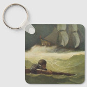 Piraten, wrak van het convenant door NC Wyeth Sleutelhanger (Voorkant)