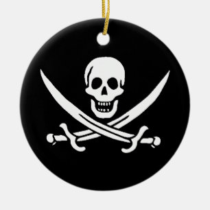 Piraten zijn de � - keramisch ornament