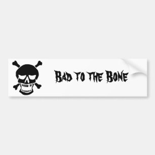 Piraten zijn Erg tot op het Bot Bumpersticker