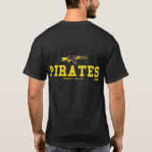 PIRATEN (ZWARTE) T-SHIRT (Achterkant)