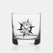 piratenartikelen whisky glas (Achterkant)