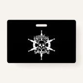 piratenbadge badge (Achterkant)