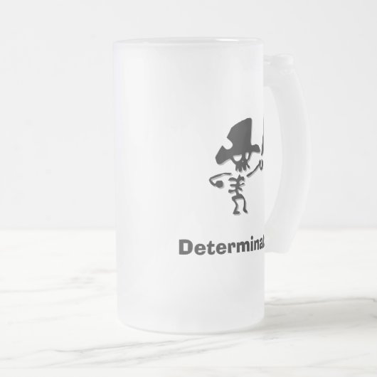 Piratenbepaling Matglas Bierpul (Voorkant rechts)