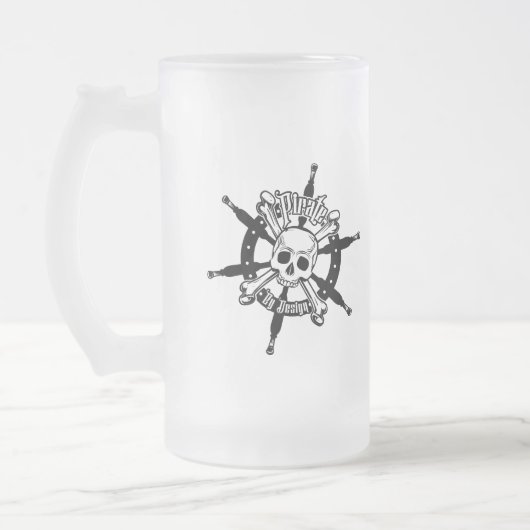 piratenbier-Mok Matglas Bierpul (Links)