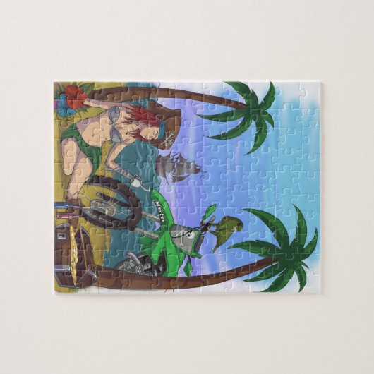 piratenboon legpuzzel (Horizontaal)