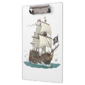 Piratenboot Klembord (Links)