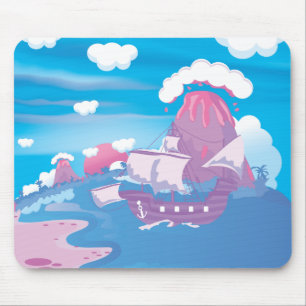 Piratenboot Muismat