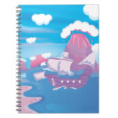 Piratenboot Notitieboek (Voorkant)