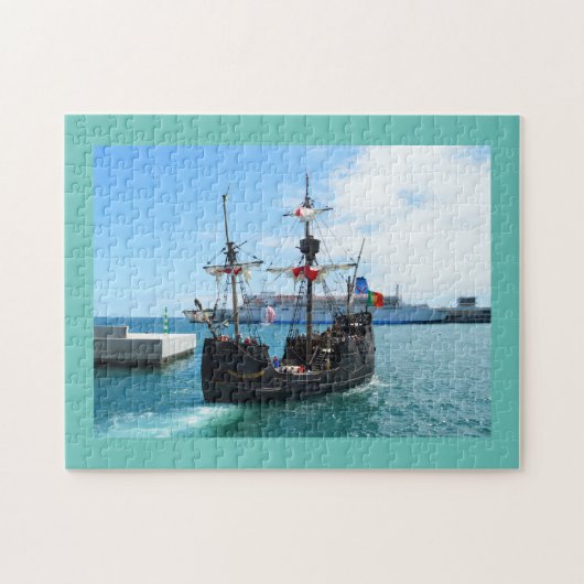 Piratenboot op Madeira Legpuzzel (Horizontaal)