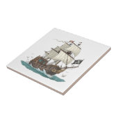 Piratenboot Tegeltje (Zijkant)