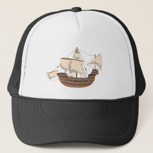 Piratenboot Trucker Pet