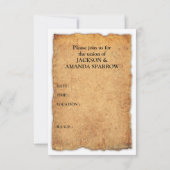 piratenboot uitnodigingen (Achterkant)