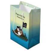 piratencadeau medium cadeauzakje (Voorkant Gekanteld)