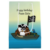 piratencadeau medium cadeauzakje (Achterkant)