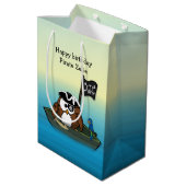 piratencadeau medium cadeauzakje (Achterkant Gekanteld)