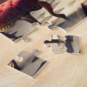 Piratendame bad Victorian scheeps- en zeevaartthem Legpuzzel (Zijkant)